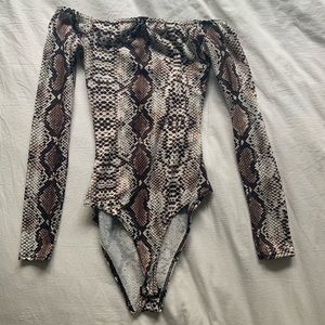 Nasty Gal Long Sleeve Bodysuit